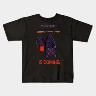 morning is coming Kids T-Shirt